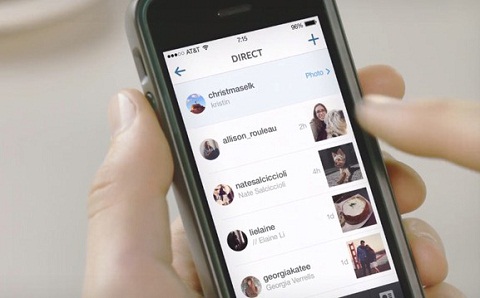 Instagram推新私信功能Direct：支持照片、視頻和文本信息
