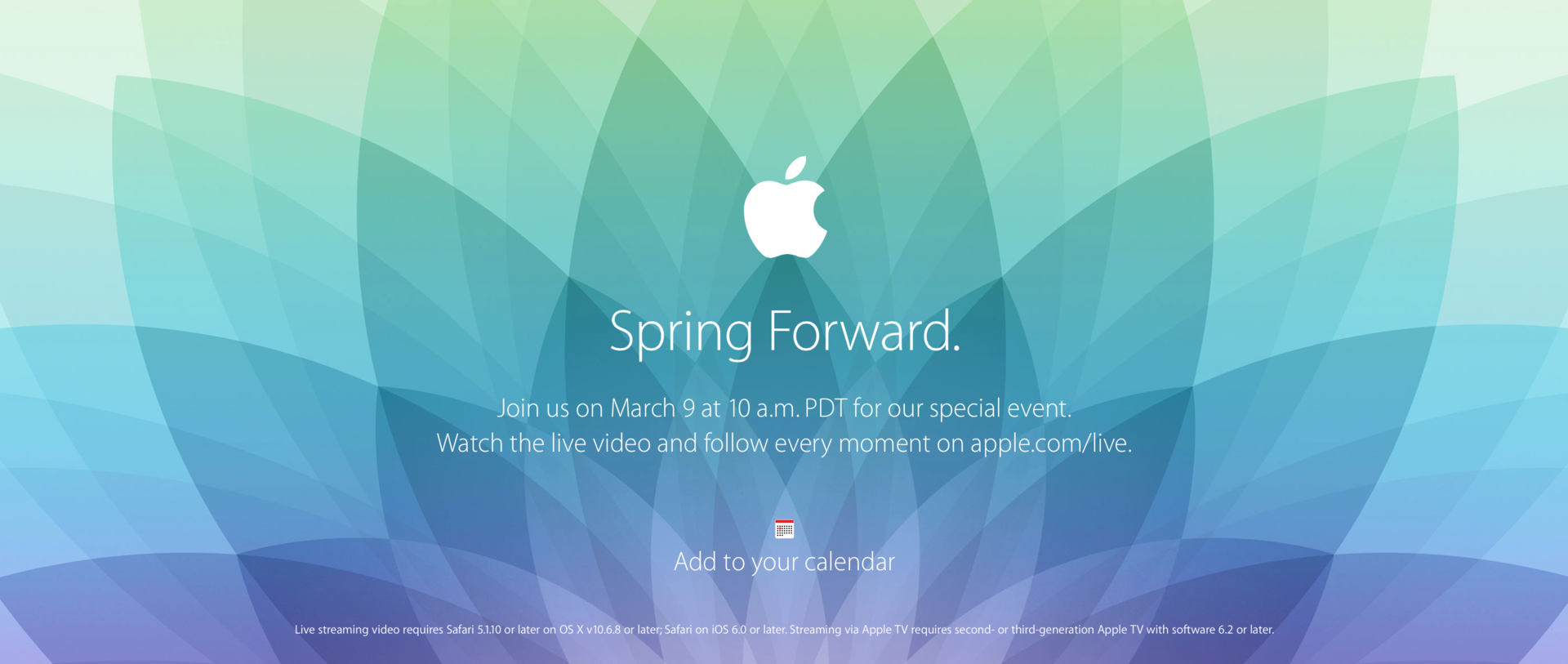 Duang一下，蘋果發(fā)布會3月9日就來了！主角會是Apple Watch嗎？